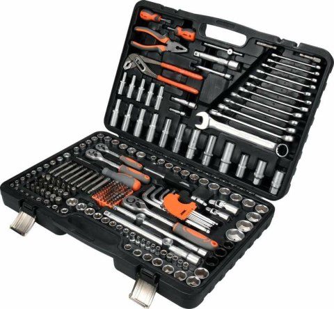 STHOR 58693 Zestaw Klucz y Nasa do wych 225el. 1/2" 3/8" 1/4" Professional