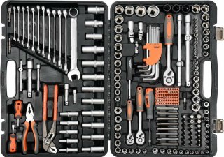 STHOR 58693 Zestaw Klucz y Nasa do wych 225el. 1/2" 3/8" 1/4" Professional
