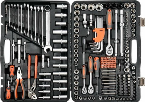 STHOR 58693 Zestaw Klucz y Nasa do wych 225el. 1/2" 3/8" 1/4" Professional