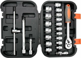 STHOR Zestaw Klucz y 3/8" 22el