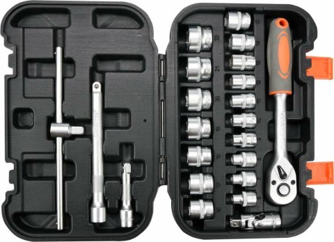 STHOR Zestaw Klucz y 3/8" 22el