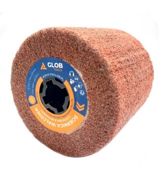 Ściernica listkowa walcowa Glob Tools 100x100x19mm z włókniny Satyniarka