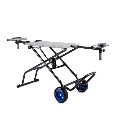Stojak na kółkach Evolution z systemem Powerlift Assist do przecinarek tarczowych (S355MCS, S355CPS, R355CPS)