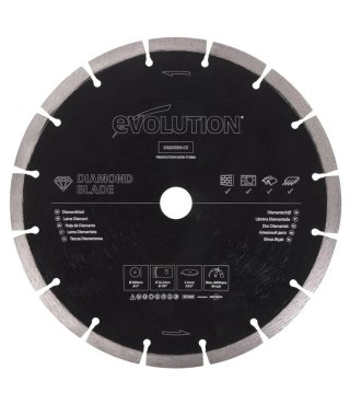 Tarcza diamentowa segmentowa Evolution D230SEG-CS 230mm do cięcia materiałów bu do wlanych