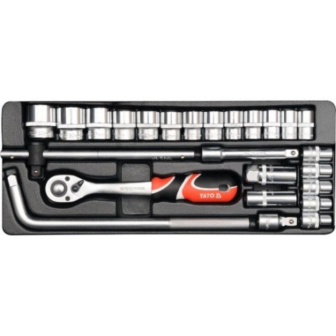 YATO Zestaw Klucz y 1/2" 25el