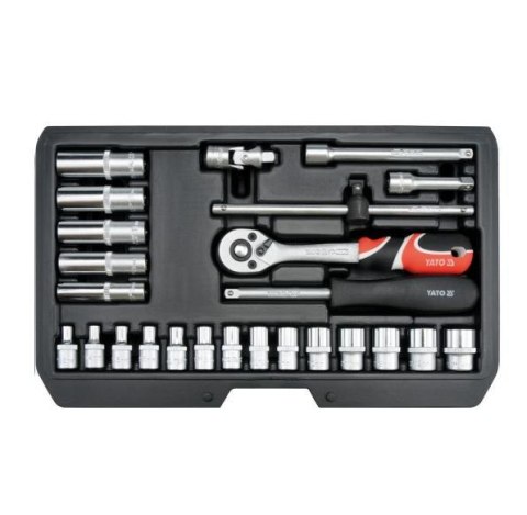 YATO Zestaw Klucz y 1/4" 25el