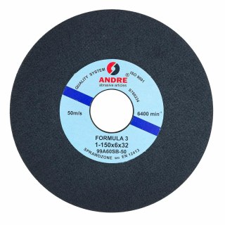 ANDRE Ściernica do ostrzenia pił taśmowych 150 x 6 x 32mm 99A60SB88 - 50 FORMULA "3"