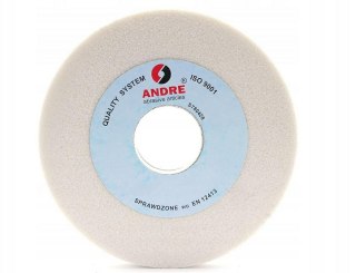 ANDRE Ściernica płaska 200mm x 20mm x 51mm 99A60K7VE01-35 BIAŁA "TYP 1"