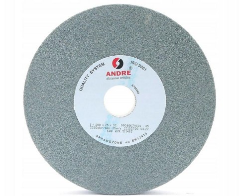 ANDRE Ściernica płaska 200mm x 25mm x 32mm 99C60K7VC01-35 ZIELONA "TYP 1"
