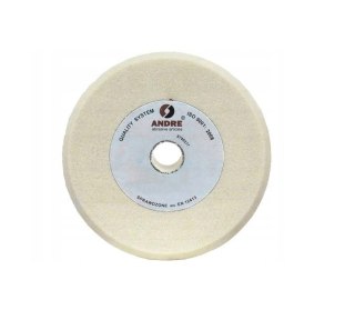 ANDRE Ściernica profilowana 125mm x 8mm x 20mm 99A60K7VE01-35 BIAŁA "TYP 1C"