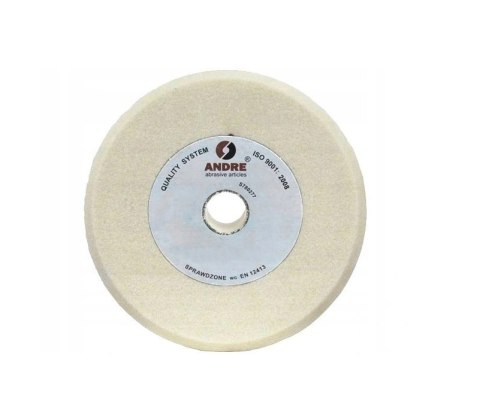 ANDRE Ściernica profilowana 125mm x 8mm x 20mm 99A60K7VE01-35 BIAŁA "TYP 1C"