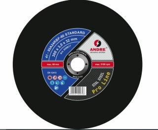 ANDRE Tarcz do metalu 300 x 3,0mm x 32mm STANDARD PRO LINE 95A24RBF