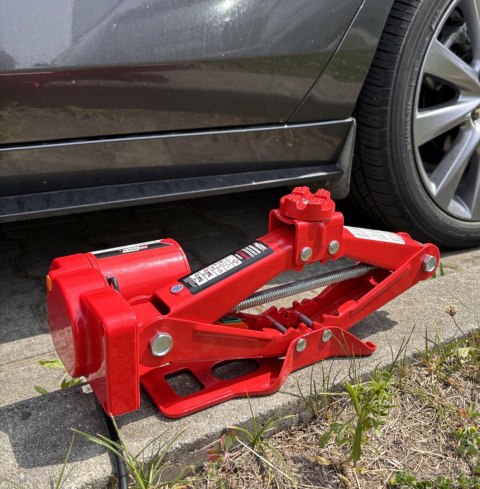 AWTOOLS Podnośnik trapezowy 12V 120-350mm