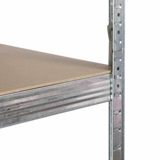 AWTOOLS REGAŁ 6 PÓŁEK 200x90x40 NOŚNOŚĆ 300kg / 6,0mm - WCISKANY SZYBKI MONTAŻ