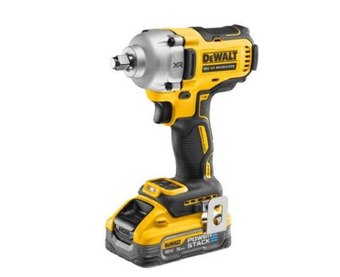 DEWALT Klucz udarowy 1/2" 18V DCF891H2T 812Nm 2x5,0Ah POWERSTACK 4-BIEGI - pierścień TSTAK