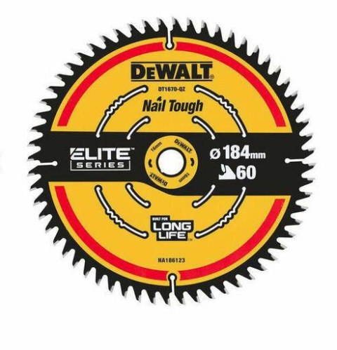 DEWALT Piła tarczowa 184x16mmx60z ELITE