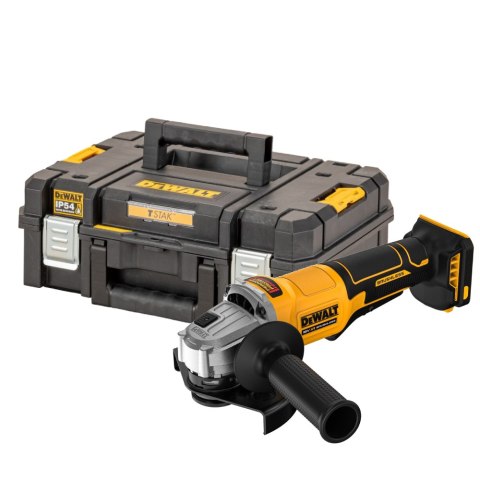 DEWALT Szlifierka kątowa 125mm 18V DCG408NT BL WŁ. ŁOPATKOWY TSTAK