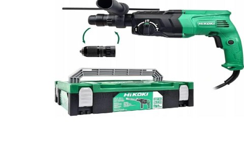 HIKOKI Młotowiertarka 730W /2,7J DH24PMH WSZ 3-F +UCHWYT 13mm HSC