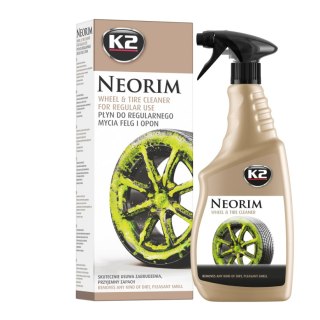 K2 PŁYN do MYCIA FELG OPON NEORIM 700ml