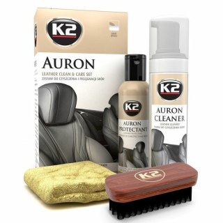 K2 Zestaw do PIELĘGNACJI SKÓRZANEJ TAPICERKI AURON