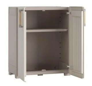 Szafka gospodarcza Keter Groove niska 98x80x45 cm | x66.pl