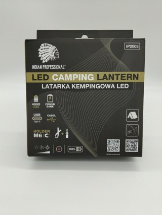Latarka LED CAMPING LANTERN POWER BANK 4500mAh PREMIUM /INDIAN PROFESSIONAL