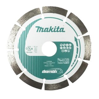 MAKITA Tarcza diamentowa 125x22,23mm SEGMENTOWA (NA SUCHO) BETON, CEGŁA, MARMUR