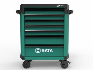 SATA WÓZEK warsztatowy 7-SZUF. ST95113G PRO ZIELONY 299cz.