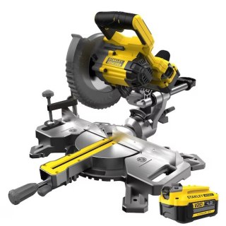 Pilarka ukośnica akumulatorowa Stanley FATMAX V20 190 mm 18V ukosnica do drewna 5035048724408 *