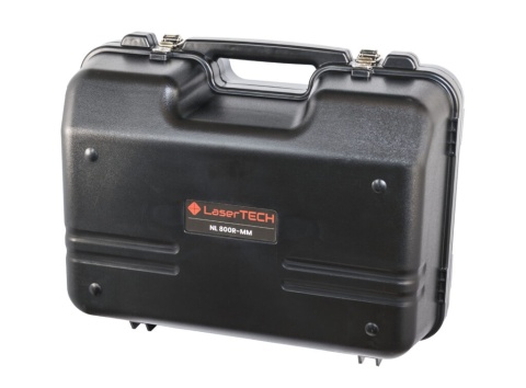 Lasertech NL 800R-MM Niwelator laserowy obrotowy 800m Czerwony Zestaw