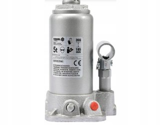 VOREL Dźwignik tłok hydrauluiczny . 5T 185-355mm.