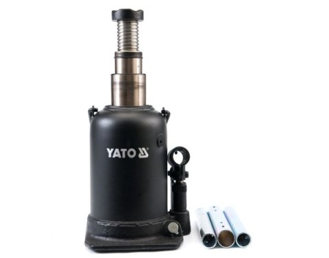 YATO Dźwignik tłokowy hydrauliczny DWUSTOPNIOWY 10T/WYSOKI 1714