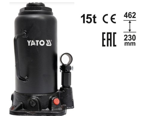 Podnośnik hydrauliczny słupkowy YATO 15T 230-462 mm YT-17005 *
