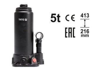 Podnośnik hydrauliczny słupkowy YATO 5T 216-413 mm YT-17002 *