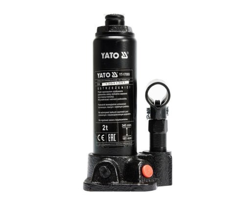 Podnośnik hydrauliczny słupkowy YATO 8T 230-457 mm YT-17001 *
