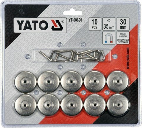 YATO Zestaw HACZYKÓW MAGNETYCZNYCH 10szt.