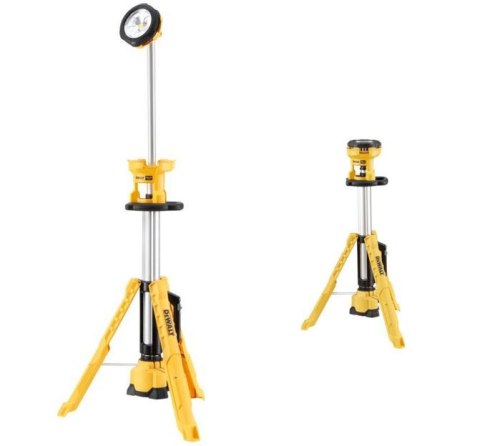 DEWALT Lampa 18V TRÓJNÓG DCL079 1-2,2m