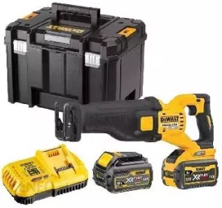 DEWALT Piła szablasta 54V FV DCS389T2 2x6/2,0Ah FLEXVOLT TSTAK