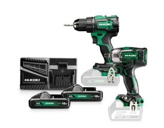 HIKOKI Zestaw 18V KC18DE WFZ (DS18DD + WH18DD) 2x4,0Ah HSC