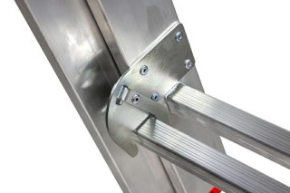 KASTOM Drabina aluminiowa 3x11 STOPNI 150KG VHR