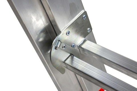 KASTOM Drabina aluminiowa 3x 8 STOPNI 150KG VHR