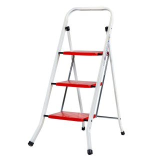 KASTOM DRABINA STALOWA 2 STOPNIE 150KG SZEROKOSTOPNIOWA