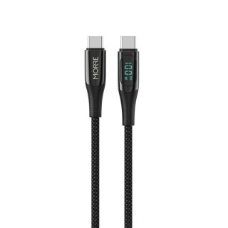 MORRE KABEL do Ładowarki USB-C 100W 1,5m Z WYŚWIETLACZEM LED