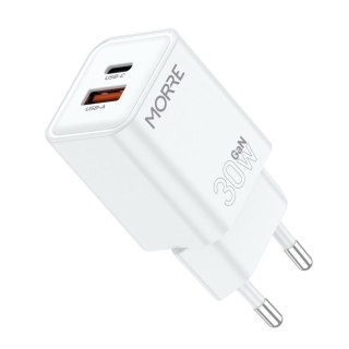 MORRE Ładowarka USB/USB-C 30W BIAŁA