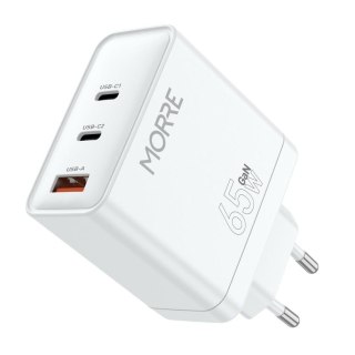 MORRE Ładowarka USB/USB-C 65W BIAŁA