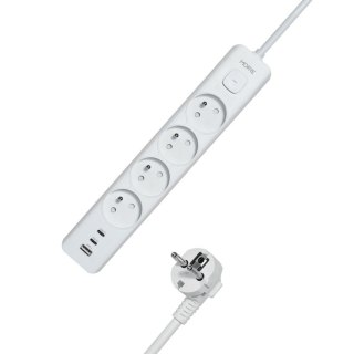 MORRE Listwa zasilająca 4G USB, 2xUSB-C,1,5m