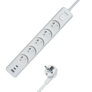 MORRE Listwa zasilająca 5G USB, 2xUSB-C,1,5m