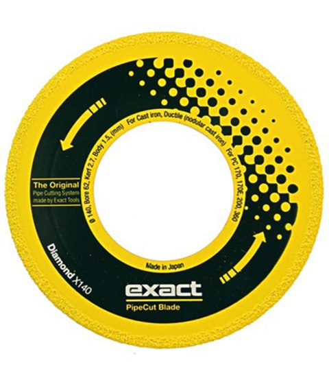 Piła diamentowa do cięcia żeliwa Exact DIAMOND X140 mm