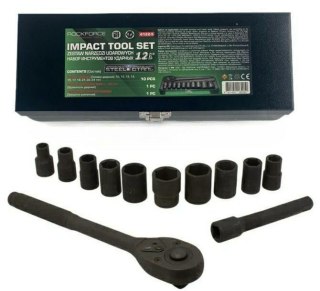 ROCKFORCE Zestaw Klucz y UDAR.12el. 1/2" 6KĄT. (10-24mm)
