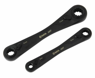 SATA Zestaw 2 Klucz Y X6 Z GRZECHOTKĄ DWUSTRONNĄ 8 w 1